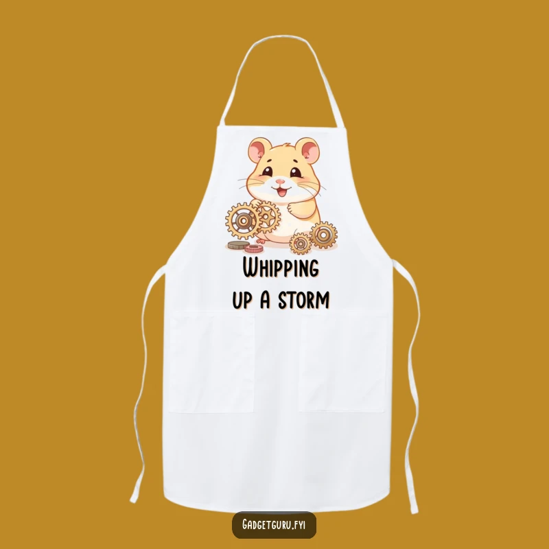 Funny Hamster Craft Apron, Tinkering Details and Practical Funny Gift