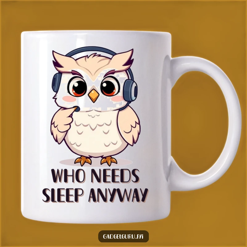 Funny Owl Support Mug, Giggling Operator and a Hilarious Funny Gift
