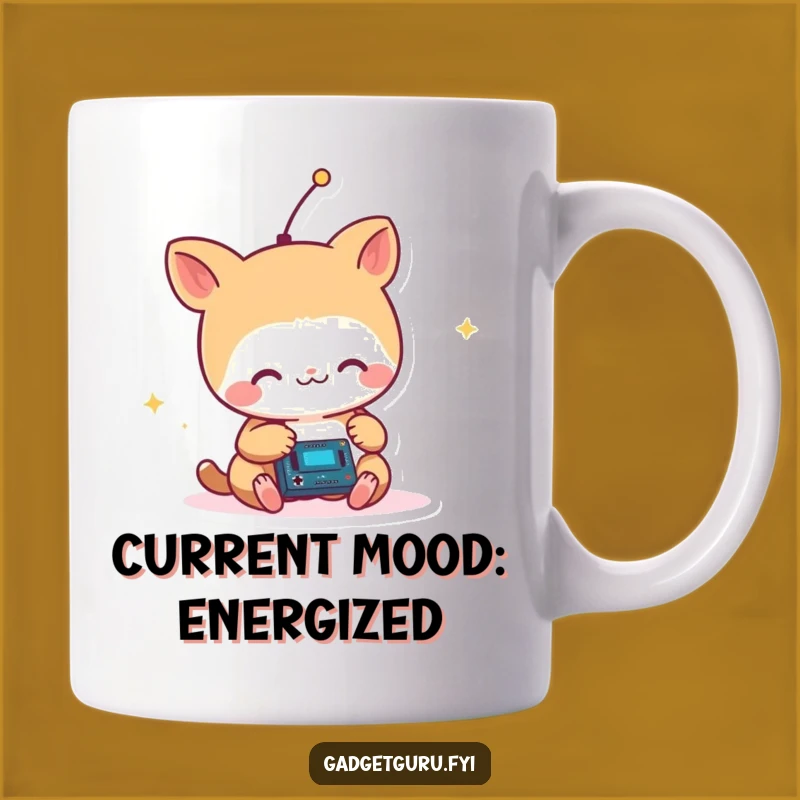 Funny Tinkerer Critter Mug: Joyful Circuit Fun for Tech Enthusiasts