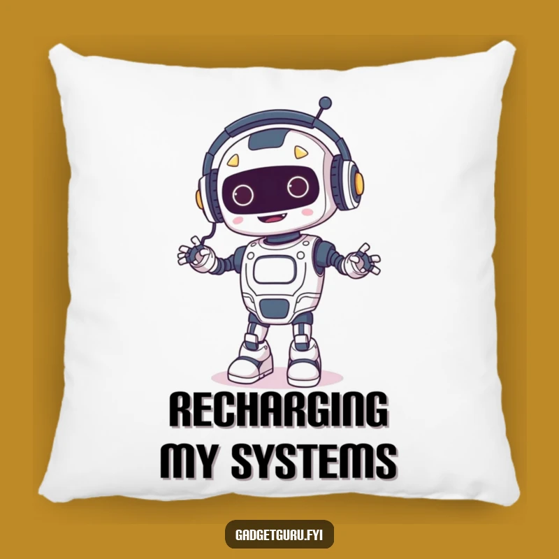 Funny Robot Dancer Pillow: Cozy Up with Bot Beats