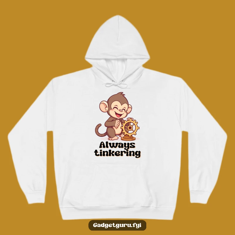 Cozy Monkey Gear Hoodie: Stay Warm While You Work