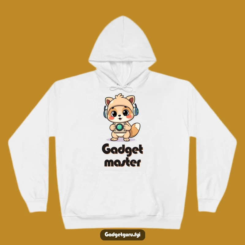 Cozy Funny Gadget Master Hoodie: Warmth for Your Creative Spirit