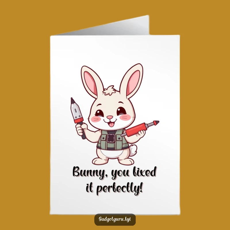 Free Printable Bunny Card: Skilled DIY Congrats, Downloadable Gift