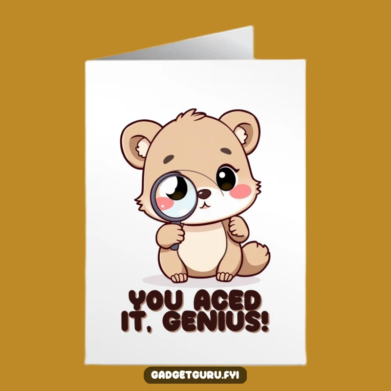 Free Printable Funny Congrats Card: Animal Diagram Achievement Humor Downloadable Gift