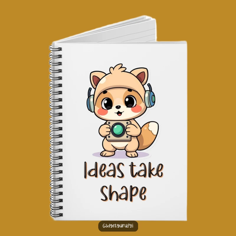 Funny Gadget Master Notebook: Document Your Brilliant Ideas