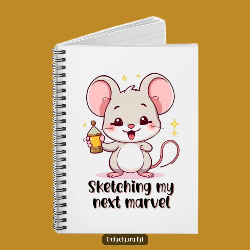 Funny Mouse Notebook: Capture Ideas with a Proud Inventor Mouse