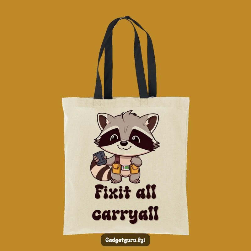 Funny Raccoon Tool Bag: The Perfect Humorous Tote for Handy People and Gift Givers